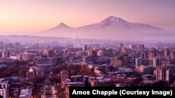 Вид на Арарат из Еревана