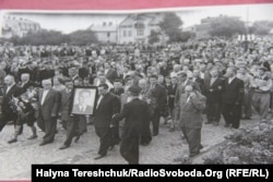 Поховання Кузнєцова у Львові у липні 1960 року