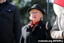 Тое самае паліто. Акцыя ля рэстарацыі, адчыненай побач з урочышчам Курапаты