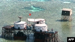 Түштүк-Кытай деңизиндеги Кытай желеги.