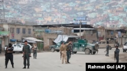 پس از حمله بر درمسال سیک ها در منطقه شوربازار نیروهای امنیتی افغان ساحه را مسدود کرده اند March 25, 2020