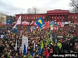 Митинг оппозиции в Киеве