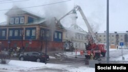 Вәли бай йортында янгын. 2 декабрь 2016