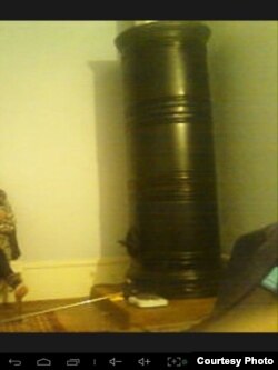 Печь, которую используют для отопления дома в Хорезме.