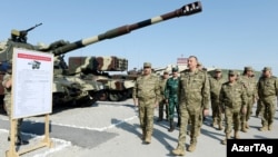 İlham Əliyev poliqonda