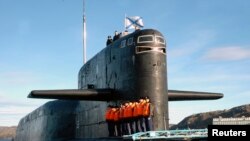 Орусиянын "Екатеринбург" аттуу суу алдында жүрүүчү атомдук кемеси