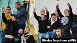 Болгариялык футбол ышкыбоздору. София, 14-октябрь, 2019-жыл.