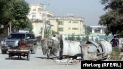 گوشۀ از شهر کابل