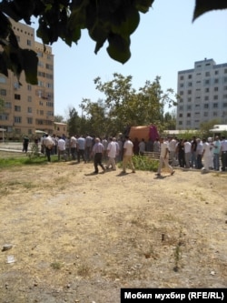 Похороны Дильбар Юнусовой. Ташкент, 11 августа 2018 года.