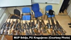 Deo zaplenjenog oružja i municije, ilustrativna fotografija