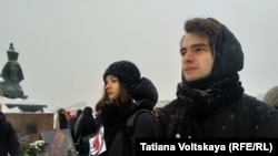 Участники акции в Петербурге