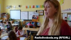 Вчителька другого класу середньої школи в Увалах Моніка Галачкова