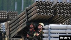 Військовий парад у Північній Кореї, ілюстративне фото