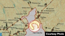 Карта Унгар-Тоо