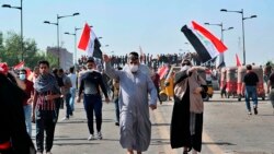 Тахрир аянтындагы акция. Багдад, 26-октябрь, 2019-жыл.