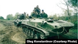 Псковские десантники в Чечне, 1999 год. Архив Олега Константинова