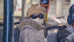 UKRAINE -- Public transport, Kyiv, 17Mar2020