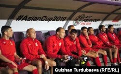 Запастагы кыргызстандык футболчулар.