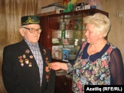 Сугыш ветераны Миңнегали Бикмөхәммәтов кызы белән