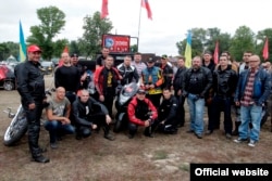 Байкеры - сторонники Виталия Кличко