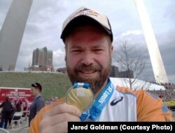 Першы паўмаратон у ЗША Джарэд прабег у родным Сэнт-Луісе