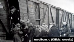 Рейхке жумушчуларды жиберүү учуру. 1942-жыл 