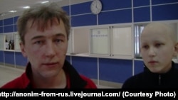 Олег Костин и его сын