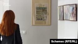 Видання Kárpáti Igaz Szó в будівлі офісу Демократичної спілки угорців