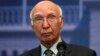 Sartaj Aziz national security and foreign affairs advisor to Pakistani Prime Minister Nawaz Sharif