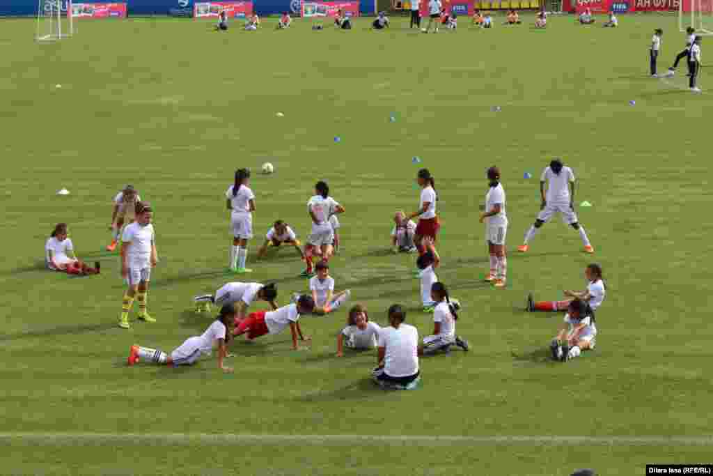 На Футбольном фестивале Live Your Goals.