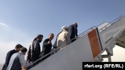 سفر هیئت حکومت افغانستان به قطر