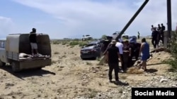 Кырсык болгон жер.