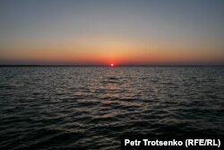 Малый Арал на рассвете. Кызылординская область, 4 июля 2024 года