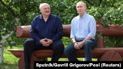 Сустрэча Лукашэнкі і Пуціна на Валааме, 1 жніўня 2025 году, Расея.