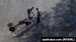 Ремонт коммуникаций. Мары  