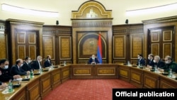 Армениянын Коопсуздук кеңешинин жыйыны. 2021-жылдын 1-марты. 