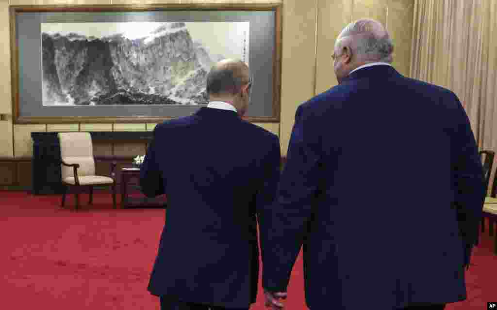 Сустрэча Аляксандра Лукашэнкі з Уладзімірам Пуціным, Пэкін, 2 верасьня 2025