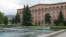 Armenia - The Lori provincial administration building in Vanadzor, June 14, 2018.