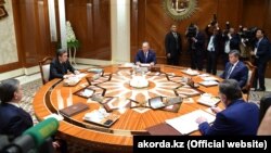 Раҳбарони панҷ кишвари Осиёи Марказӣ. Акс аз бойгонӣ