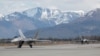 The runway at the US military's Joint Base Elmendorf-Richardson in Alaska. 