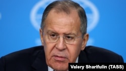 Россия ташқи ишлар вазири Сергей Лавров.