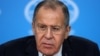 RUSSIA -- Russian Foreign Minister Sergei Lavrov speaks at a news conference in Moscow, January 15, 2018.