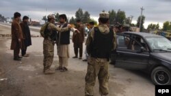 Nangarhar welaýatynda bir barlag nokady