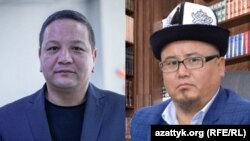 Канатбек Мурзахалилов жана Абибилла Кадырбердиев. 