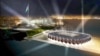 An artist's rendering of Baku's Crystal Hall, where the 2012 Eurovision Song Contest will be held.