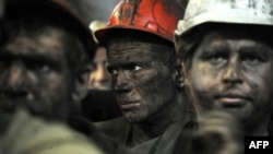 Иллюстрационное фото. Шахтёры шахты имени Засядько. Донецк, июнь 2014 года