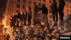 Нова барикада на Грушевського