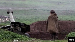 ԼՂ Պաշտպանության բանակի կրակակետը Մարտակերտում