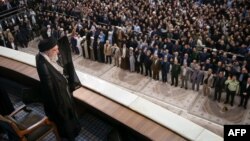 Вярхоўны лідар Ірану аятала Алі Хамэнэі ў Тэгеране 4 чэрвеня 2025 году