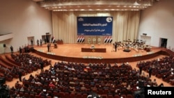 Yragyň täze parlamenti, Bagdat, 1-nji iýul, 2014. 